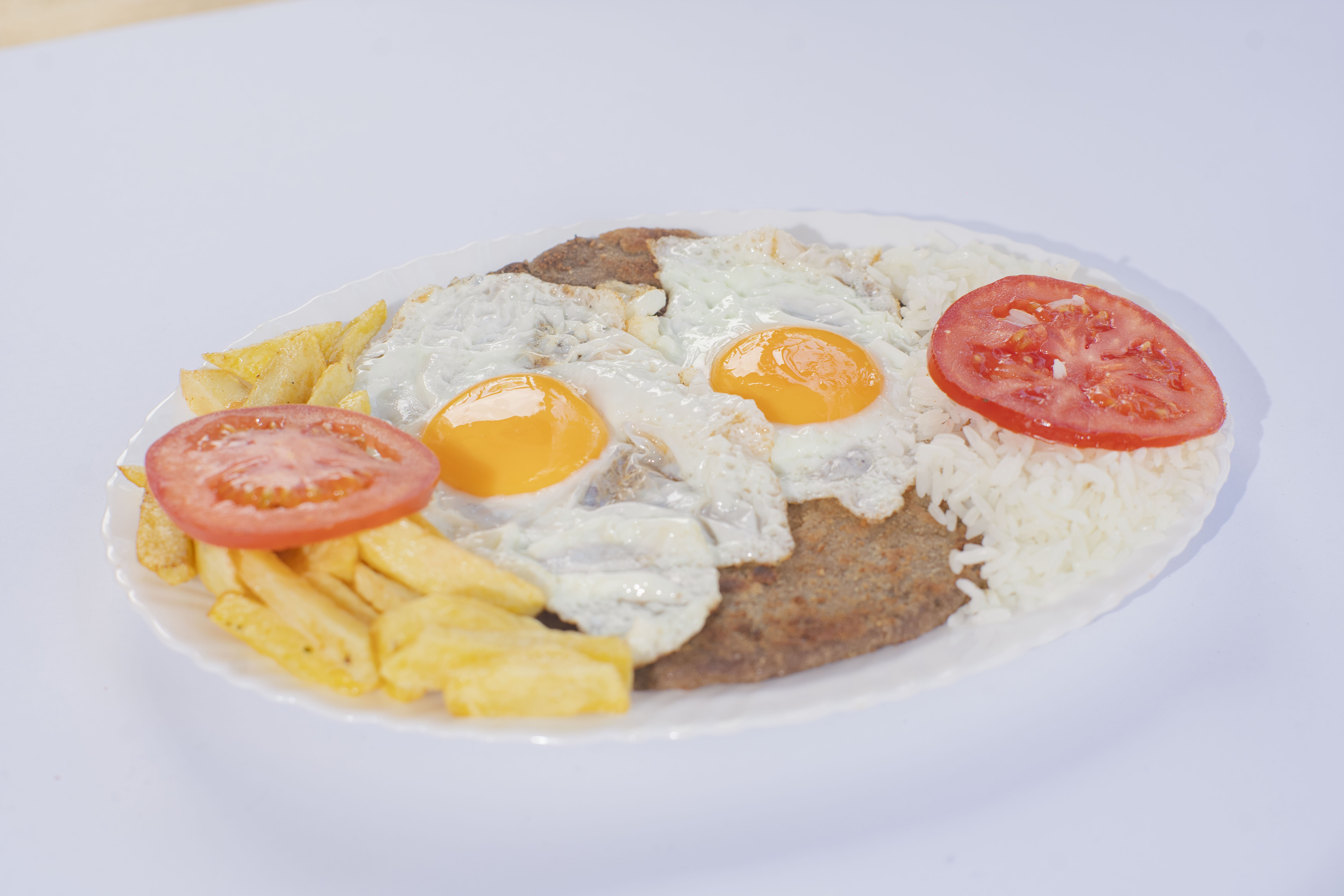 Milanesa a Caballo