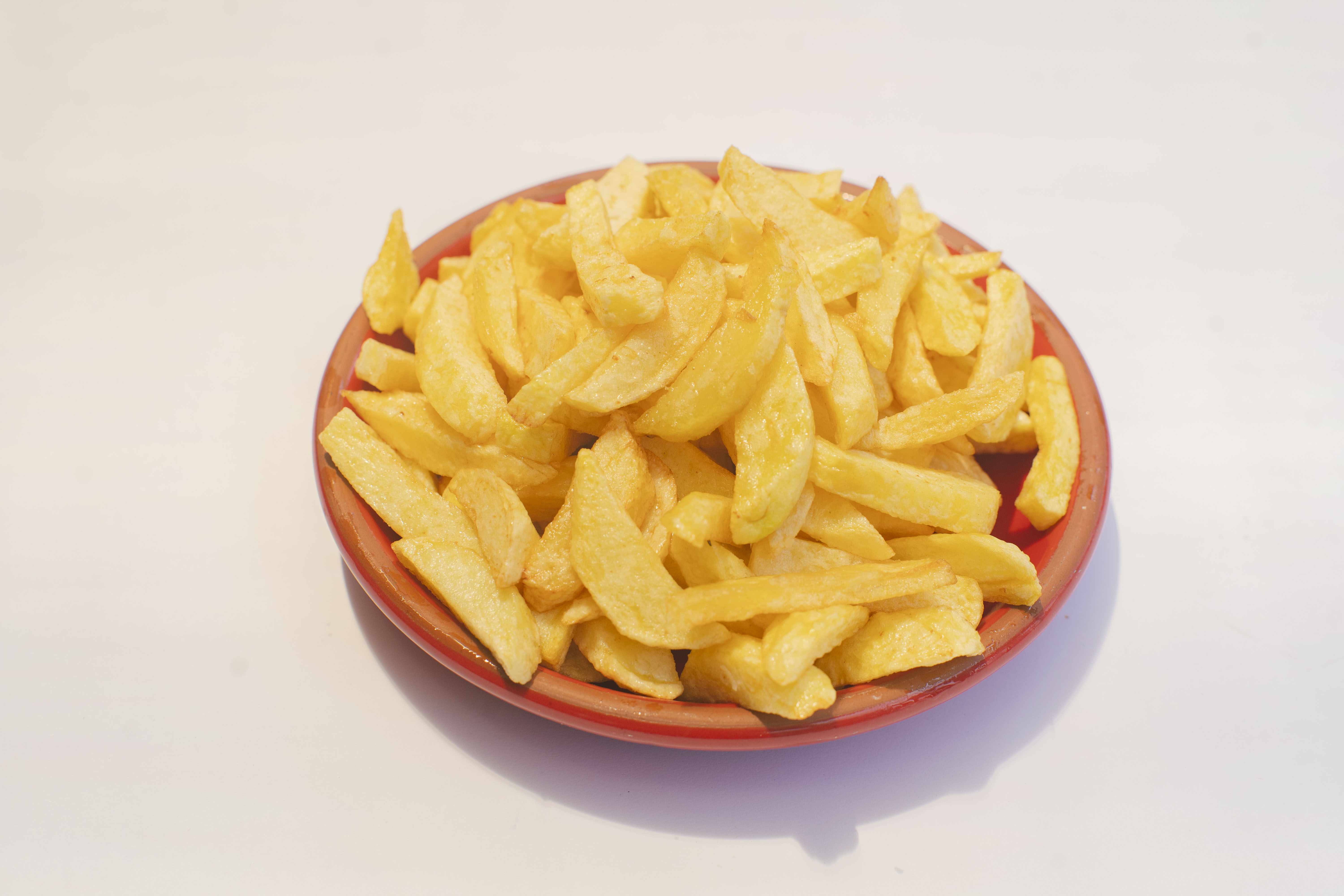 Porción de papas fritas