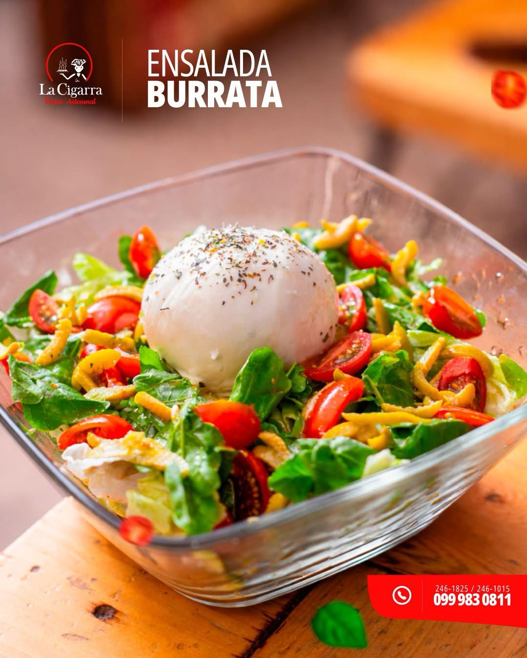 ensalada burrata